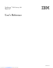 IBM G27 User Reference