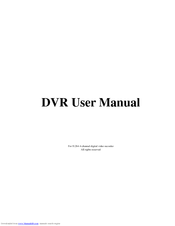 ADEMCO DVR User Manual