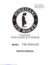 Hoshizaki TM-500AAE Service Manual