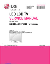 LG 26LT360C Service Manual