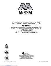 Mi-T-M HG-SERIES Operating Instructions Manual
