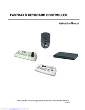 Fastrax II KEYBOARD CONTROLLER Instruction Manual