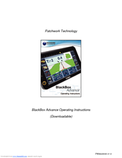 Patchwork Technology BlackBox Advance Operating Instructions Manual
