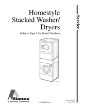 Alliance Laundry Systems LTS99A*N Service Manual