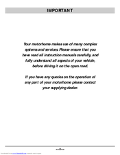 Auto-Trail Motorhome Handbook