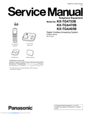 Panasonic KX-TGA405B Service Manual