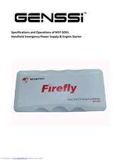 Genssi MST-SOS1 Operation Manual