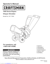 Craftsman 247.77605 Operator's Manual