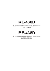 Brother KE-430D Instruction Manual