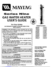 Maytag Nine HN4940T User Manual