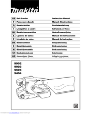 Makita 9902 Instruction Manual
