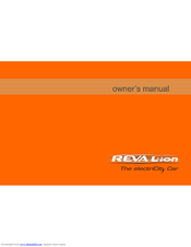 Reva L-ion Owner's Manual