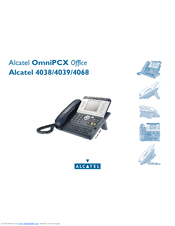 Alcatel Alcatel 8 Series IPTouch 4068 User Manual