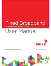 Dialog Fixed Broadband User Manual