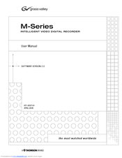 GRASS VALLEY M-Series User Manual