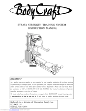 BodyCraft STRATA Instruction Manual