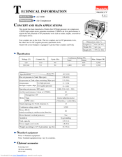Makita AC310H Technical Information
