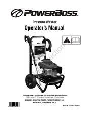 PowerBoss 2.600 PSI Operator's Manual