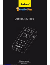 Jabra LINK 850 User Manual