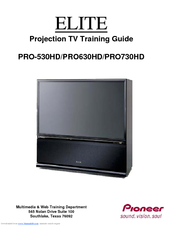 Elite PRO-530HD Training Manual