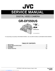 JVC GR-DF550US Service Manual