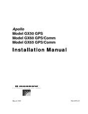 Apollo GX60 Comm Installation Manual