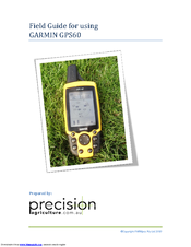 Garmin GPS GPS 60 Manual