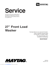 Maytag MAH6700AW Series Service