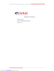 Global American Mini-ITX 2807638 Product Manual