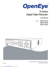 OpenEye OE2-E12008 User Manual
