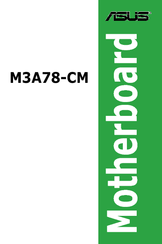 Asus M3A78-CM - Motherboard - Micro ATX User Manual