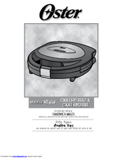 Oster CKSTSM3888 Instruction Manual