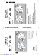 Hitachi DZ-HS301SW Instruction Manual