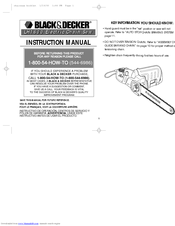 Black & Decker LH1600 Instruction Manual