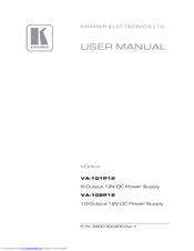 Kramer VA-101P12 User Manual