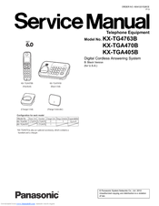 Panasonic KX-TGA470B Service Manual