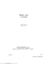 Houston Instrument EDMP-69C User Manual