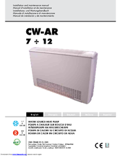 Airwell CW-AR Installation And Maintenance Manual