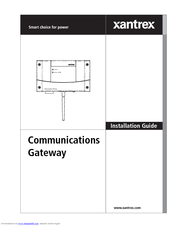 Xantrex Communications gateway Installation Manual