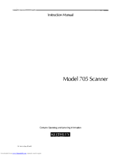 Keithley 705 Instruction Manual