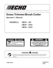 Echo SRM - 311U Operator's Manual