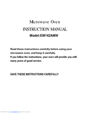 Kensington EM142AMW Instruction Manual