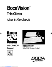 Boca Systems BocaVision WT120 User Handbook Manual