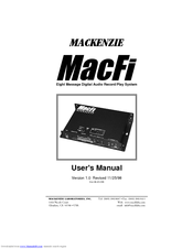 Mackenzie MacFi User Manual
