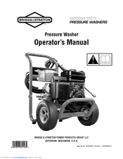 Briggs & Stratton Serious Duty Operator's Manual