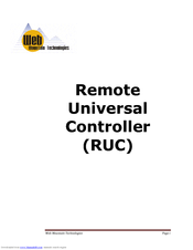 Web Mountain Technologies RUC-01 User Manual