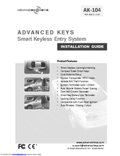 Advanced Keys AK-104 Installation Manual