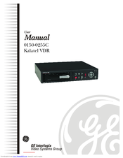 GE Interlogix Kalatel 0150-0255C User Manual