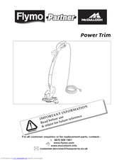 Flymo Power Trim PWT23 Instruction Manual