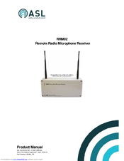 ASL INTERCOM RRM02 Product Manual